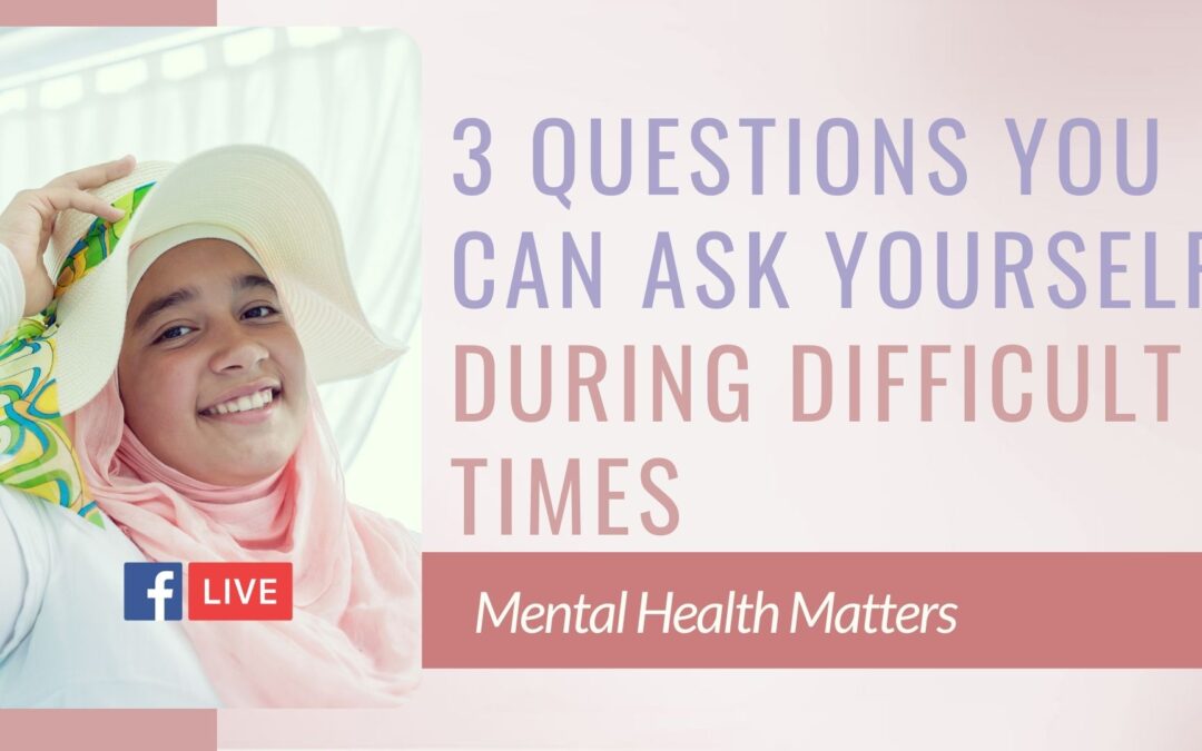 The 3 questions you can ask yourself to change your focus during difficult times. Hurry, last week to register for The Mindful Hearts Academy. You belong here and we’re waiting for you! Www.themind…