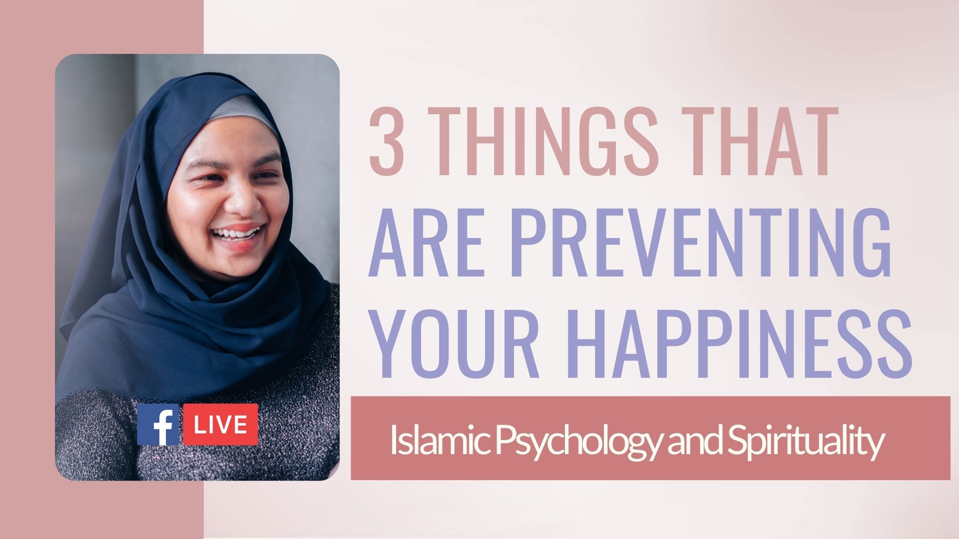 3 things that are preventing your happiness