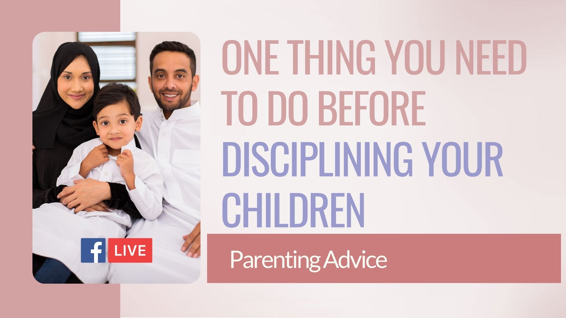 The one thing you need to do before disciplining your children