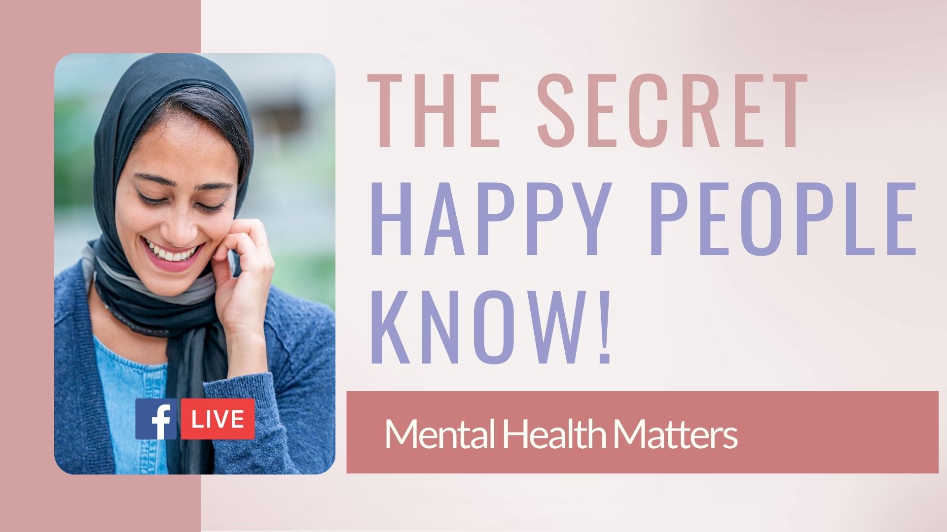The secret happy people know!