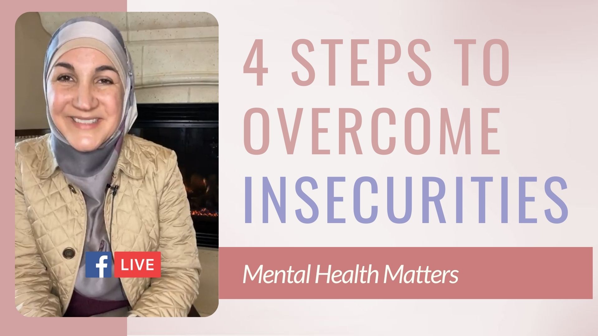 4 steps to overcome your insecurities.