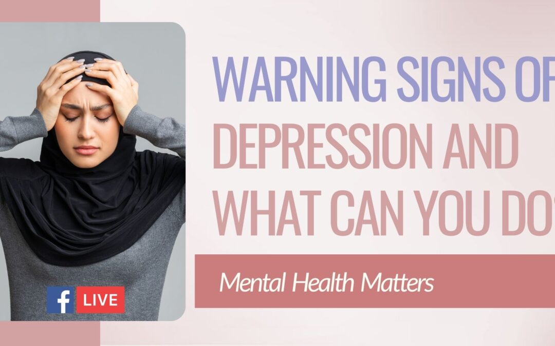 Warning signs of depression and what can you do?