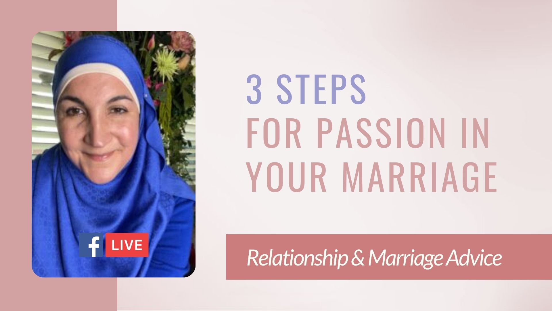 3 steps for passion in your marriage